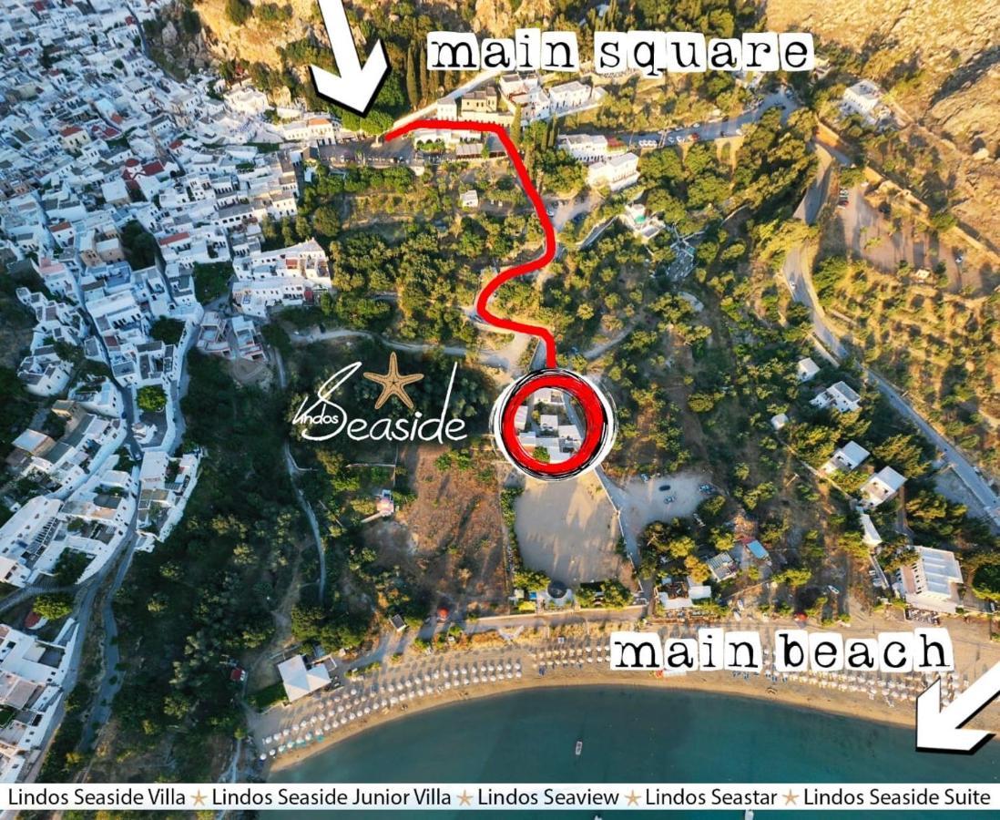 Lindos Seaside Villa Exterior foto